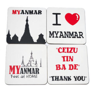 Myanmar Coaster Set