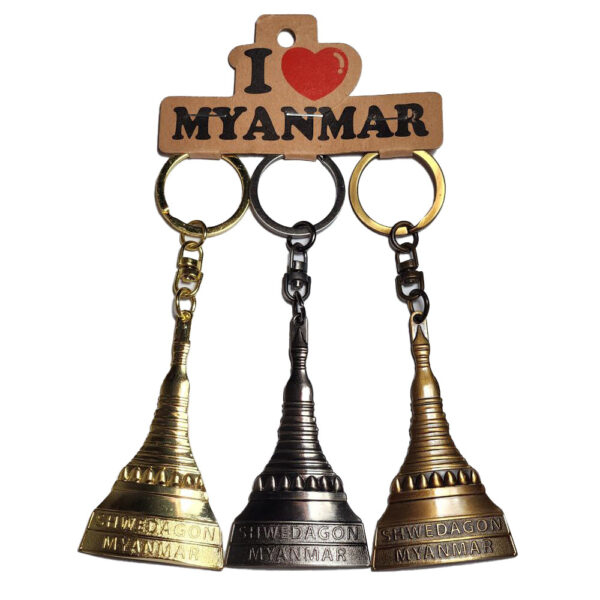 Shwedagon Keychain Magnet (3-Set)