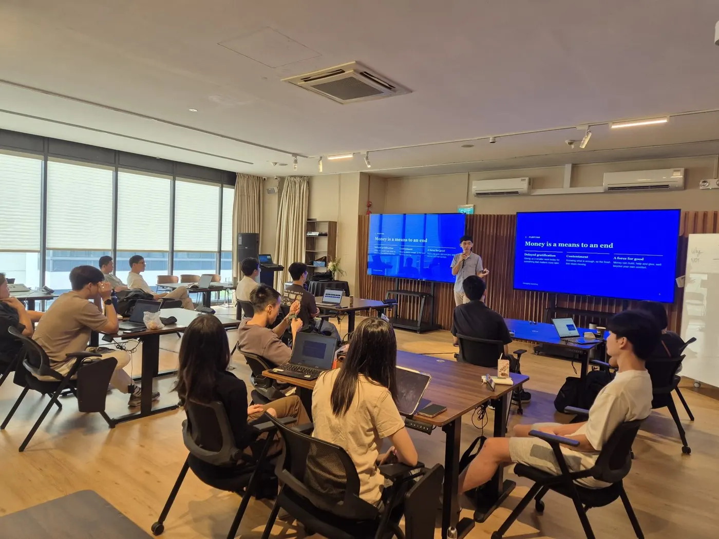 A financial mastery session on managing spending