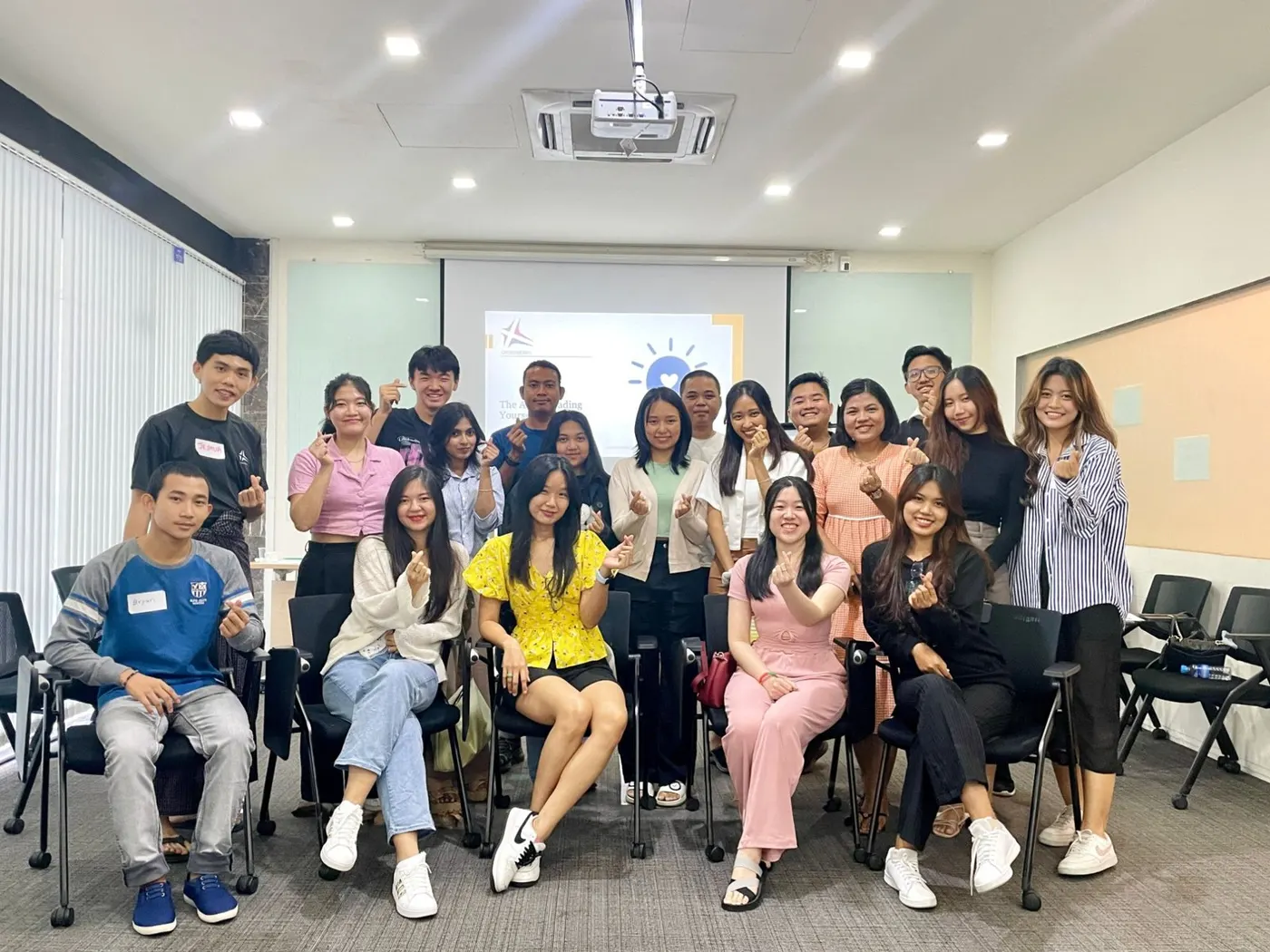 Participants at a Crossworks training in Yangon